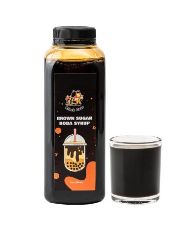Syrup for Bubble Tea | 12 Ounces (354 ML) | Brown Sugar Boba Flavored Syrup for Tapioca Pearls and Desserts (Brown Sugar)