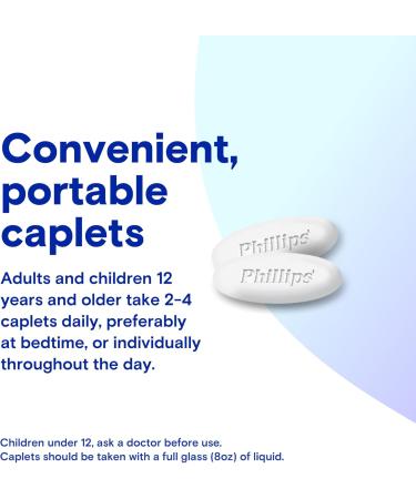 Phillip's Laxative Caplets - 100 Caplets for Gentle Relief - Buy Online on GoSupps.com