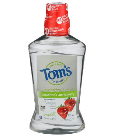 Tom's of Maine  Children's Anticavity Mouthwash - Silly Strawberry  16 Ounce