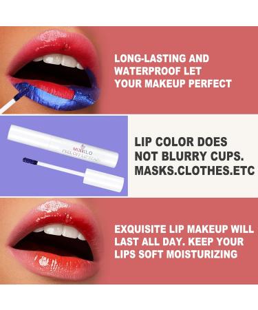 GL-TURELIFES Peel Off Red Lip Gloss Set - Long Lasting Waterproof Lipstick Kit with Stain & Moisturizer | International Shipping Available - Buy Online on GoSupps.com