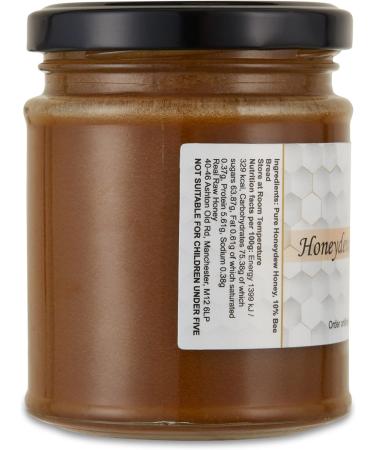 Raw Honeydew Honey with Bee Bread 240g Pure Bee Bread Honey Pure-Unpasteuriesed 100% Natural No Preservatives Honey with Bee Brread - Buy Online on GoSupps.com