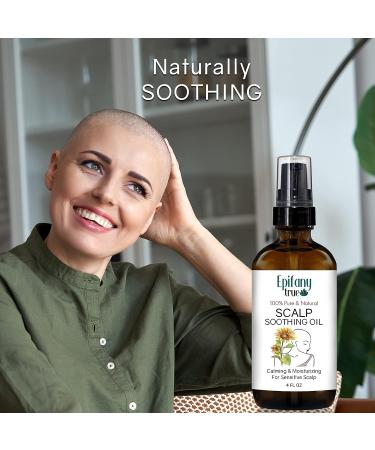 Epifany True Scalp Soothing Oil 4oz - 100% Natural & Vitamin E Rich for Itchy Dry Scalp | Intensely Moisturizing & Calming to Sunburns - Buy Online on GoSupps.com