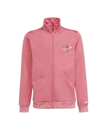 adidas Originals Unisex-Child Adicolor Track Top Large Rose Tone