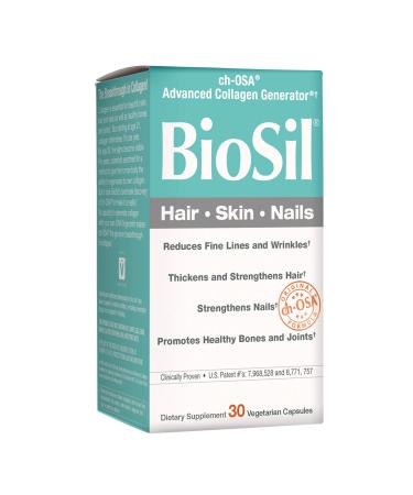 BioSil by Natural Factors BioSil ch-OSA Advanced Collagen Generator 30 Vegetarian Capsules