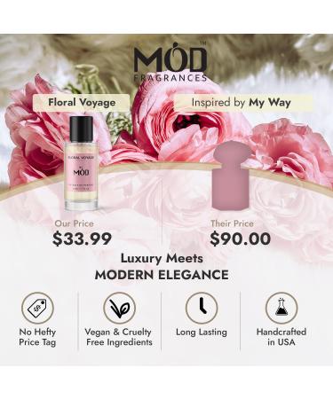 Floral Voyage Perfume For Women - Inspired By My Way Perfume Dupe Long Lasting Floral Fragrance Extrait De Parfum 50ml - Buy Online on GoSupps.com