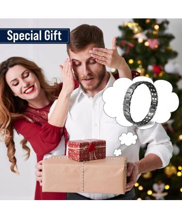 Buy Titan Magnetic Tape Bracelet for Men | Adjustable 2-Row Magnetic Stark Bracelet - Black Tools & Bag Included - International Shipping Available - Buy Online on GoSupps.com