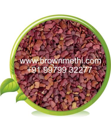 BROWN RED FENUGREEK METHI trigonella foenum gracum SEEDS 1 KG 3 PACK herb WITH 750 MG 100 CAPSULE 3 PACK COMBO