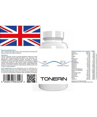  TONERIN 180 Capsules - Pack of 3 - Buy Online on GoSupps.com