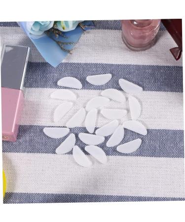 Gleavi 20 Pairs Self-Adhesive Silicone Nose Pads for Glasses - Anti-Slip Soft Nasal Pads Repair Set (White 1x2pcs) - Buy Online on GoSupps.com