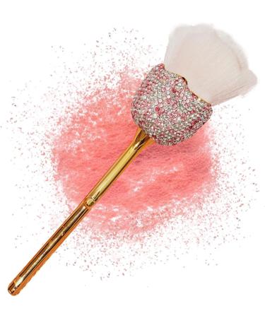 Powder Brush Makeup Brush and Foundation Brush Cheek Blush Brush Foundation Brush Soft Fiber Bristles Face Contour Cosmetic Brush Precise Application pink - Buy Online on GoSupps.com