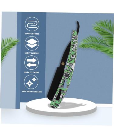 Solustrious Hair Clip Razor - Versatile Shaver & Trimmer for Men & Women | Portable Handheld Hairdressing Tool Green 13.5x2.5x1cm - Buy Online on GoSupps.com