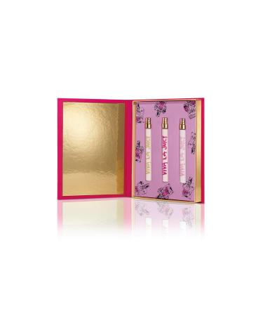 Juicy Couture Viva La Juicy Eau De Parfum Women's Perfume Valentine's Day Gift for Her Notes of Mandarin Gardenia & Caramel Floral & Sweet EDP Spray 0.33 Fl Oz (Pack of 3) Viva La Juicy - Buy Online on GoSupps.com