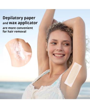 50 Pcs Professional Non-Woven Wax Strips for Legs, Face, Eyebrow & Body - Buy Online on GoSupps.com