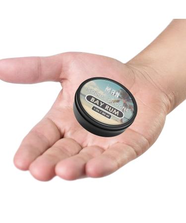 Solid Cologne Men's Bay Rum Cologne for Men Wax Bay Rum Solid Cologne for men Solid Perfume with a Bay Rum and coconut scent (1 Ounce Bay Rum Mens Cologne Balm) - Buy Online on GoSupps.com