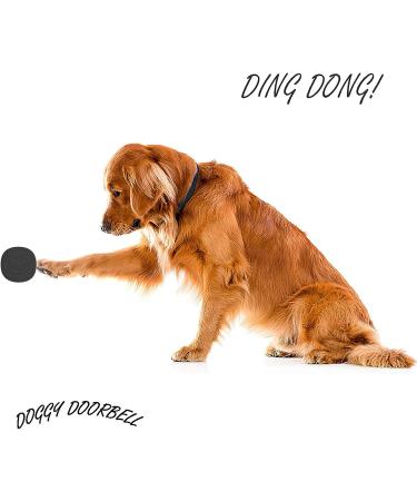 Allomn Pet Training Doorbell - Wireless Communication System with Adjustable Volume 1 Receiver & 2 Transmitters - Ideal for Dog Training - EU Connector - Buy Online on GoSupps.com