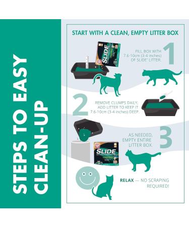 ARM & HAMMER Cat Litter Clump & Seal Slide Non-Stop Odour Control Dust Free Clumping Clay Litter 9.1kg (Pack of 1) Non Stop Odour Control 9.1kg - Buy Online on GoSupps.com