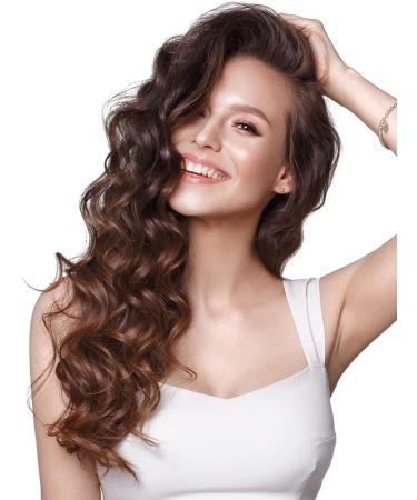 Professional Hair Waver 2 Barrel Curling Iron - 30mm Fast Heating Hair Crimper with LCD Display | Adjustable Temperature Ceramic Beach Waver Wand for Effortless Waves - Buy Online on GoSupps.com