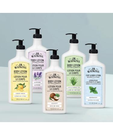 J.R. Watkins Daily Moisturizing Body Lotion Lemon Cream 18 fl oz 2 Pack Lemon Cream 18 Fl Oz (Pack of 2) - Buy Online on GoSupps.com