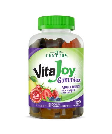 21st Century VitaJoy Gummies Adult Multivitamin Fruit Flavor 120 Gummies