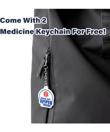 Insulin Cooler Travel Case - Diabetic Bag for Diabetes Supplies - Keep Medicine Cold with Ice Packs - Grey - Buy Online on GoSupps.com