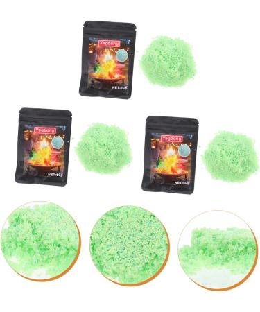 Lurrose Outdoor Fireplace 15 Packs Campfire Powder Metal Powder Fireplace Packets Pit Colorful Party Supplies Mineral Powder - Buy Online on GoSupps.com