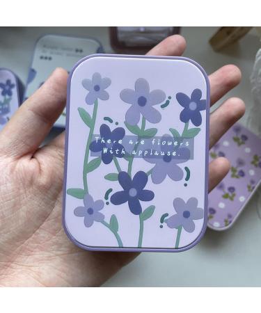 Agoneir Contact Lens Container Travel Set - Portable Storage Box with Tweezers Mirror & Solution - Everyday Use in Violet - 81x60x22mm - Buy Online on GoSupps.com