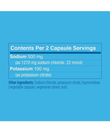 SaltStick Vitassium Buffered Electrolyte Supplement - 100 Count Bottle - Buy Online on GoSupps.com