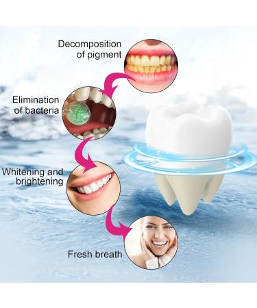 Mint Tooth Powder - Remove Stains Freshen Breath & Whiten Teeth - Natural Cleaning Solution for Tartar Plaque & Odor Elimination(1PCS) 1 Count (Pack of 1) - Buy Online on GoSupps.com