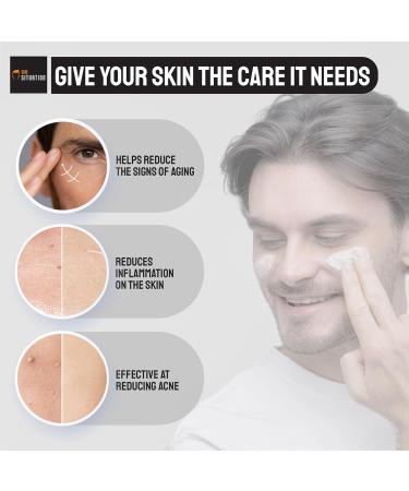 Mr. Brilliant Face Moisturizer for Men - Hydrating Cream for Dry & Oily Skin Reduces Fine Lines & Dark Spots SPF 20 Sunscreen 1.7 FL OZ - Buy Online on GoSupps.com