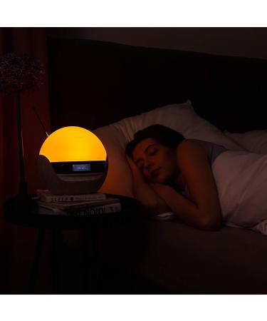 Buy Lumie Bodyclock Luxe 700FM - Light Alarm Clock with FM Radio Bluetooth Speaker & Low Blue Light | International Shipping Available - Buy Online on GoSupps.com