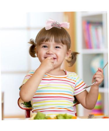 FRCOLOR Girl Hair Accessories bow pin bow clips bows for girls princess crown clip bows clips girl party crown cute birthday pink crown princess crown child Mesh rhinestones crown - Buy Online on GoSupps.com