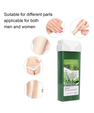 Roll On Wax - Waxup Roller Waxing Kit for Effective Hair Removal | 100g Aloe Oil Wax Remover for Men & Women - Buy Online on GoSupps.com