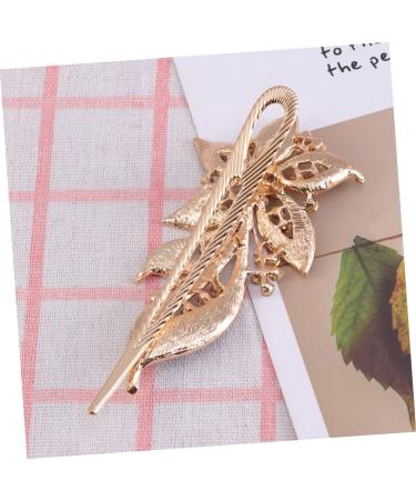 Ipetboom Banana Hair Clips Rhinestone French Hair Clips Alloy Hair Hairpin Vintage Barrettes Flower Crystal Hair Clips Flower Hair Barrettes Metal Hair Clips Korean Version Spring Clip - Buy Online on GoSupps.com