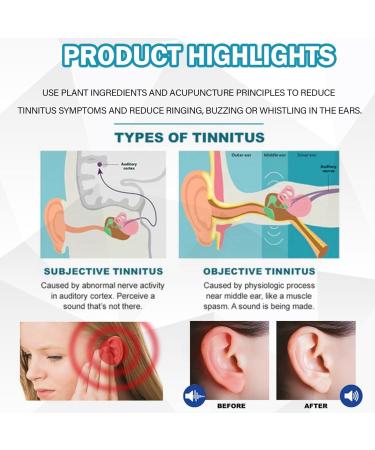 Ear Tinnitus Sprays Effective Tinnitus Relief Spray Tinnitus Relief for Ringing Ears Ear Ringing Spray Tinnitus Treatment Ear Ringing Treatment Oil Ear Noise Spray Ear Care Sprays Earache Drops 60ml - Buy Online on GoSupps.com