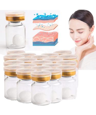 Japanese Anti-Aging Soluble Collagen Silk Ball Japanese Silk Collagen Ball Japanese Water-Soluble Silk Collagen Ball for Face Lift (Size : 20 Bottles)
