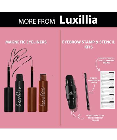 Luxillia Magnetic Eyeliner & Eyelash Kit - 8D Natural Look, Waterproof, 7 Pairs, Free Applicator - Buy Online on GoSupps.com