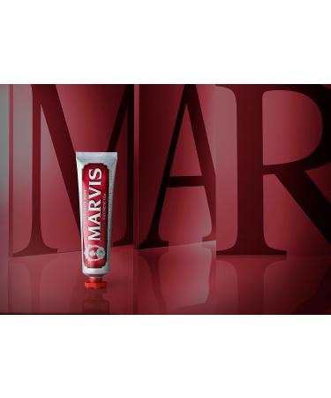 Marvis Cinnamon Mint Toothpaste 3.8 oz - Freshens Breath and Whitens Teeth - Buy Online on GoSupps.com