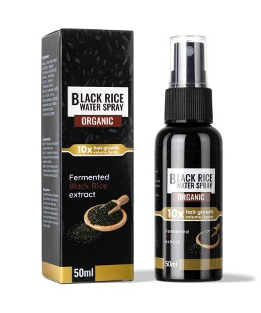 Hair Growth Serum  Black Rice Water for Hair Growth  Leave in Hair Growth Spray for Longer  Thicker  Fuller Hair  Hair Loss Treatments for Women and Men  Hair Regrowth Treatment Prodcut 1.69Fl.Oz.(Pack of 1) - Buy Online on GoSupps.com