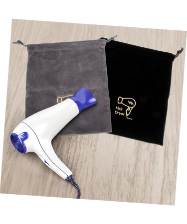 Mipcase 2pcs Hair Dryer Bag Travel Hair Tools Hotel Drawstring Bag Multifunctional Drawstring Bags Set Iron - Buy Online on GoSupps.com