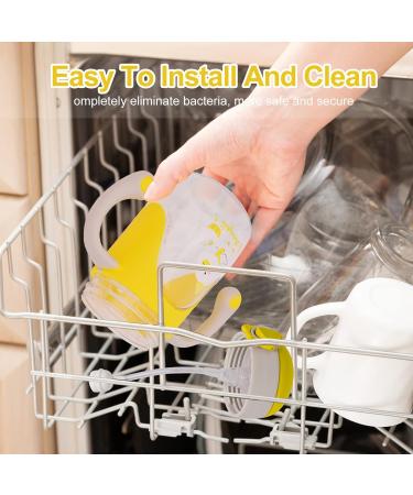 Bunnytoo Sippy Cup for Toddlers - 240ml | Leak-Proof Silicone Spout | BPA-Free | Yellow - Buy Online on GoSupps.com