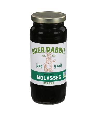 Brer Rabbit Unsulphured Molasses, Mild Flavor, 12 Ounce - Buy Online on GoSupps.com