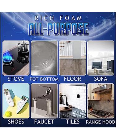 All-Purpose Rinse-Free Cleaning Spray Rich Foam All Purpose Cleaner Foaming Heavy Oil Stain Cleaner Kitchen Clean Bubble Cleaner Stubborn Grease & Grime Remover Bubble Spray (3Pcs * 30ml) - Buy Online on GoSupps.com