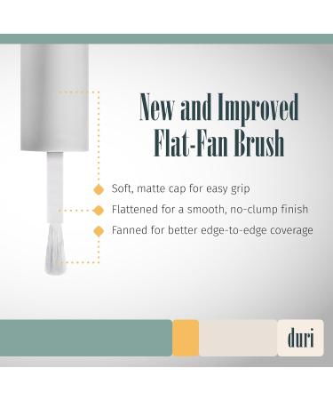 Duri Nail Polish No.4 - Blank White 0.5 Fl Oz | Long-Lasting Vegan Formula | International Shipping Available - Buy Online on GoSupps.com