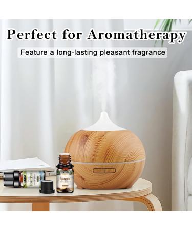 Hyppry Woody Essential Oils Set - 6x10ml Premium Natural Aromatherapy Oils for Diffuser & Home Fragrance - Sandalwood, Cedarwood, Cypress, Pine, Teakwood, Agarwood - Buy Online on GoSupps.com