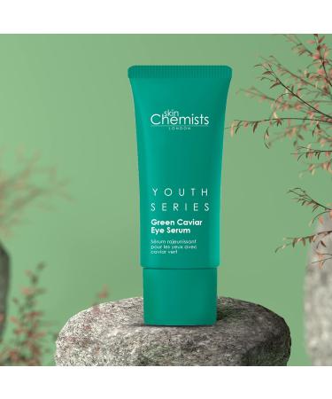 SkinChemists Green Caviar Eye Serum 15ml - Hydrating & Revitalizing with Herbal Power & Antioxidants for Radiant Eyes - Buy Online on GoSupps.com