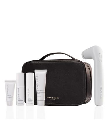 SHANI DARDEN SKINCARE Sculpt & Firm Travel Kit Facial Sculpting Wand Attachments Retinol Reform & Lactic Serums Peptide Cream & Pep Gel 7 Items