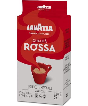 Lavazza Espresso Rossa Ground Coffee 250g (packaging may vary) & Lavazza Crema E Gusto Classico Roasted Ground Coffee 8.8 Ounce (Pack of 1) Espresso Rossa Coffee + Coffee Blend - Buy Online on GoSupps.com