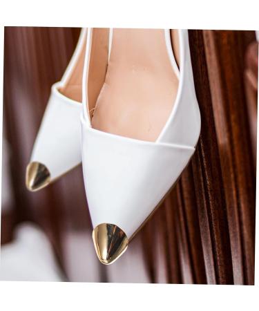 3 Pairs High Heels - Stylish Pointed Toe Anti-Kick Metal Sleeve Cowboy Boots | International Shipping - Buy Online on GoSupps.com