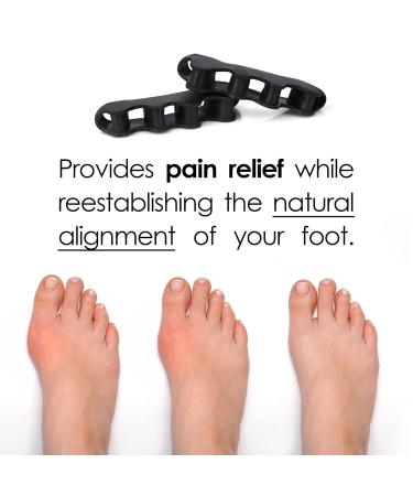 VYCE Toe Separators for Bunion Pain Relief & Plantar Fasciitis | Improve Foot Mobility & Comfort - International Shipping Available - Buy Online on GoSupps.com