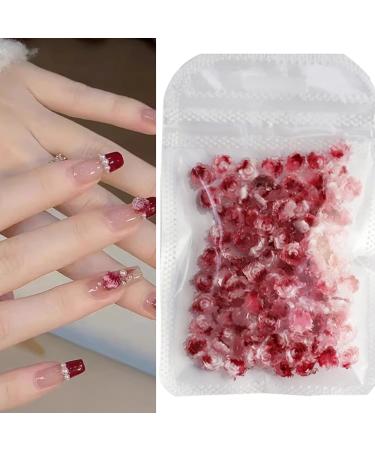 50x/Set 3D Flower Nail Art Nail Art Supplies Camellia Nail Nail Art Decorations For Acrylic Nails 50 Pcs Flower Nail Art Decorations Camellia Nail Charm Nail Art Decor - Buy Online on GoSupps.com